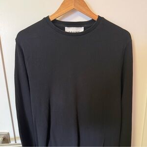Frame Classic Black Long Sleeve Shirt